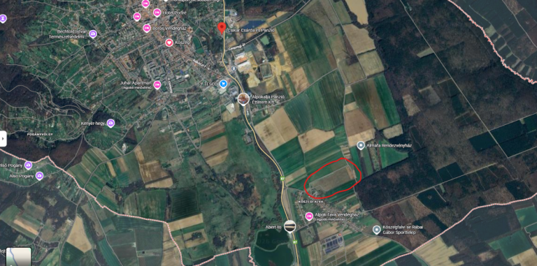 Kartenausschnitt G�ns Wohngrundst�ck Grundst�ck zum Kauf